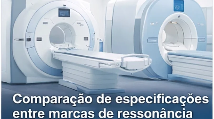 Comparação de especificações entre marcas de ressonância magnética